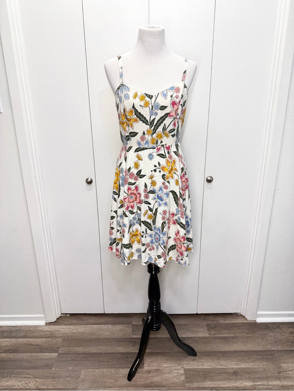Old Navy Floral Dress Women's Large Fall Cottagecore